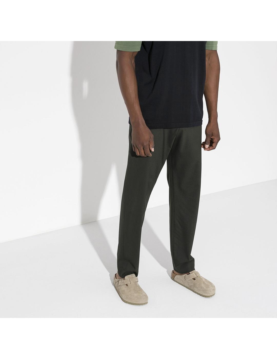 Zuecos Birkenstock Boston grises para mujer y hombre