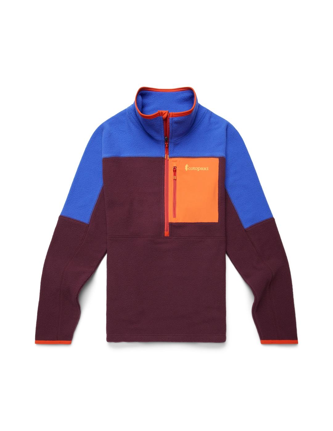 Forro Polar Cotopaxi Abrazo Half-Zip blue violet v de hombre