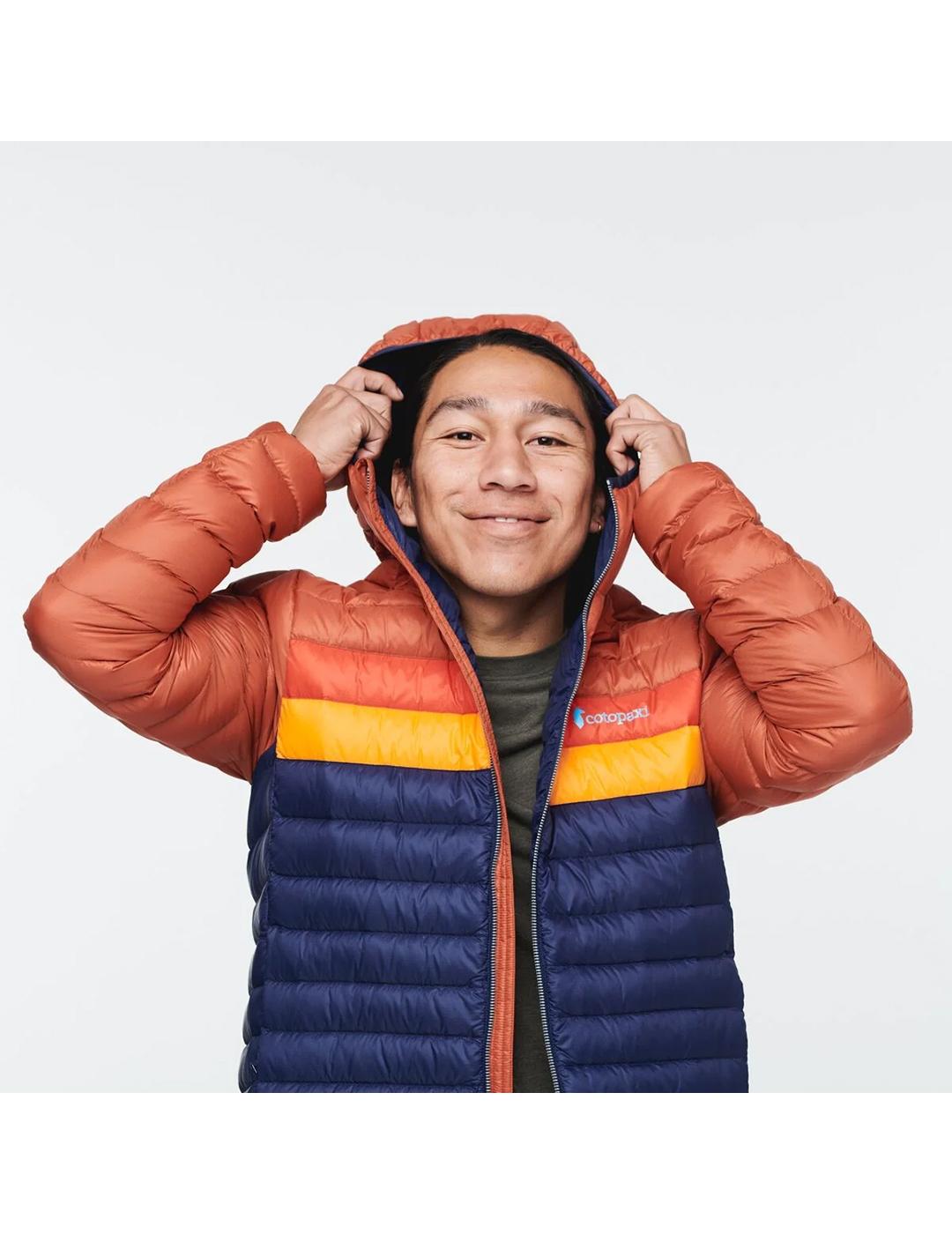 Chaqueta Cotopaxi Fuego Down Hooded spice maritime
