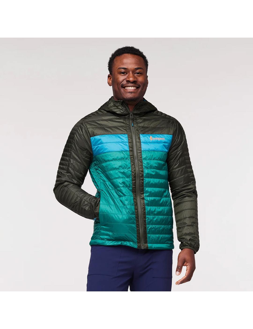 Chaqueta Cotopaxi Capa Insulated Hooded verdes de hombre