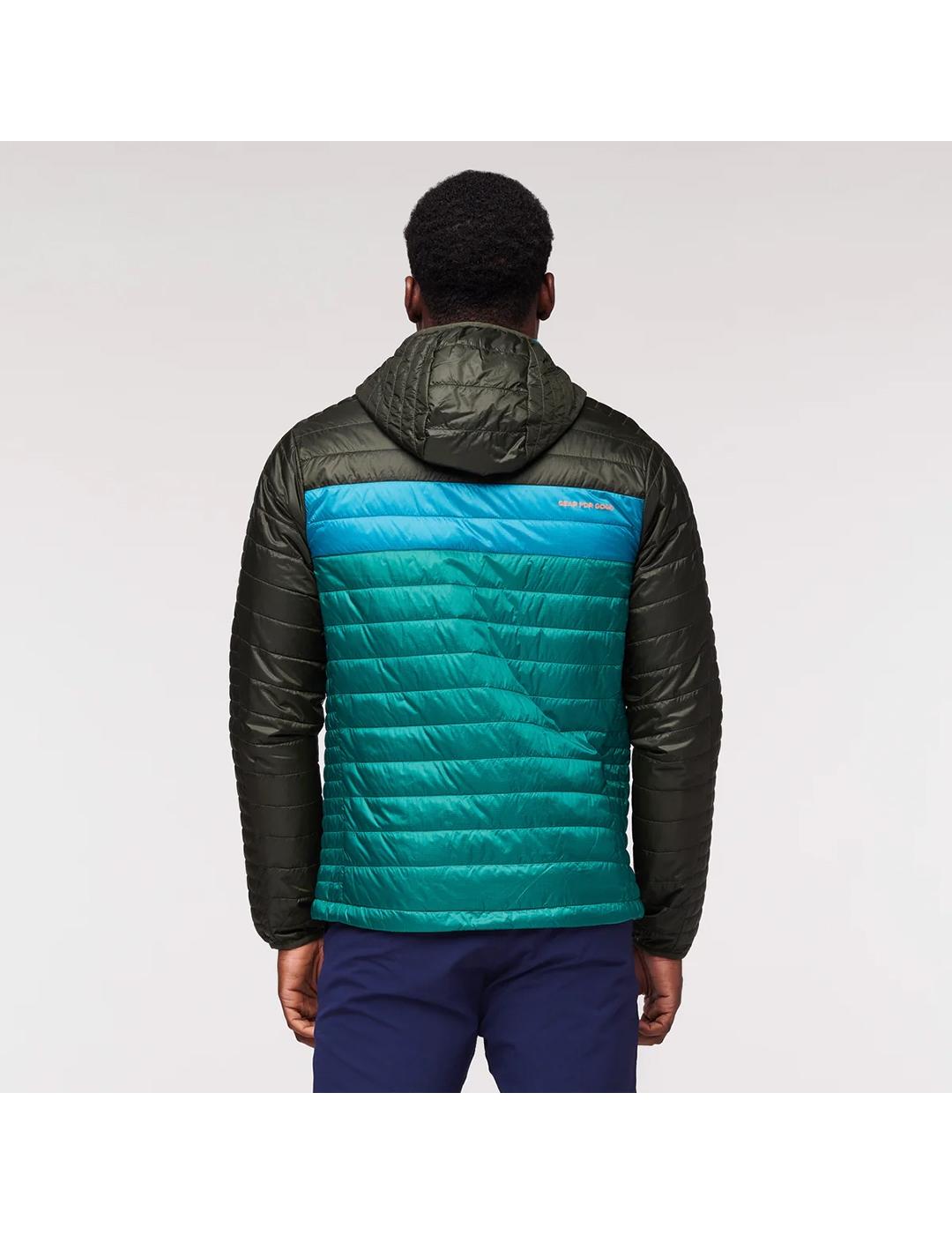 Chaqueta Cotopaxi Capa Insulated Hooded verdes de hombre