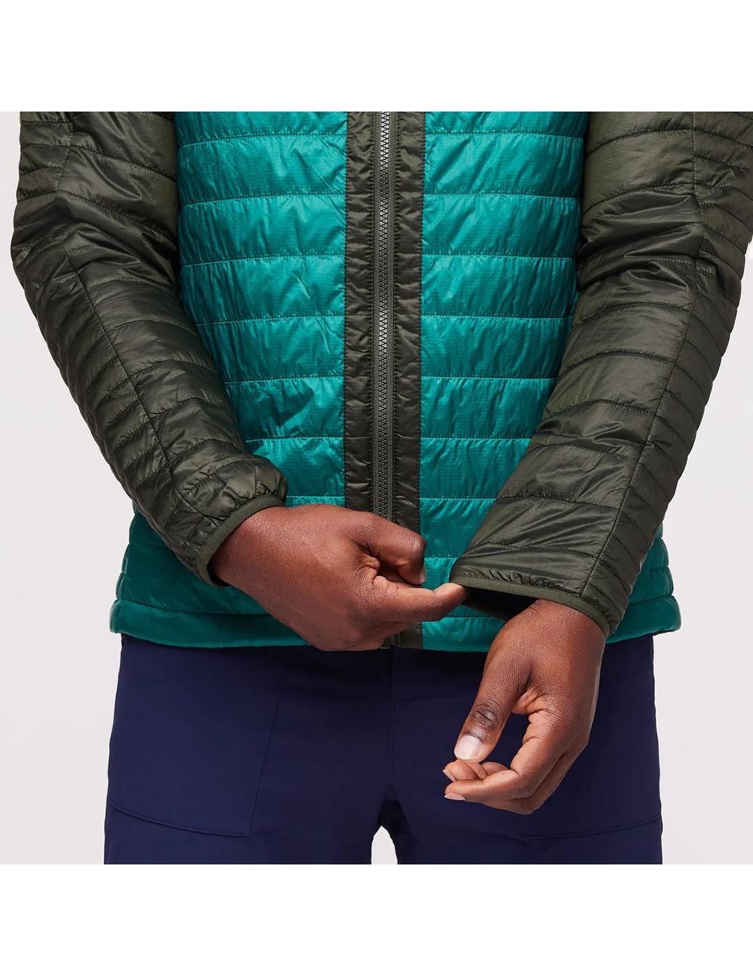 Chaqueta Cotopaxi Capa Insulated Hooded verdes de hombre