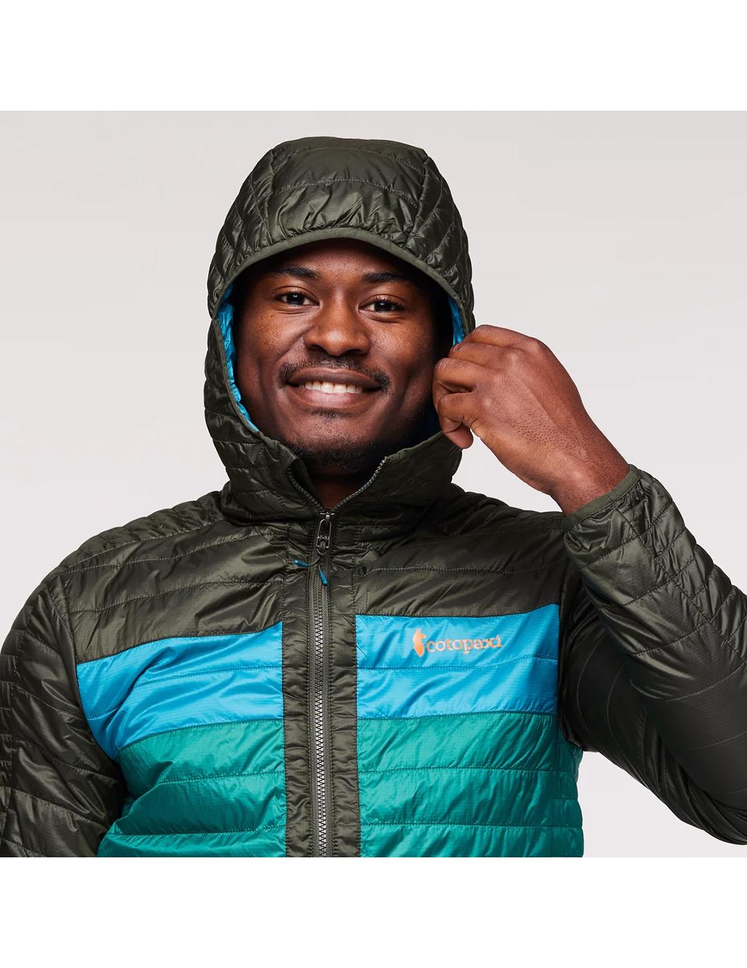 Chaqueta Cotopaxi Capa Insulated Hooded verdes de hombre