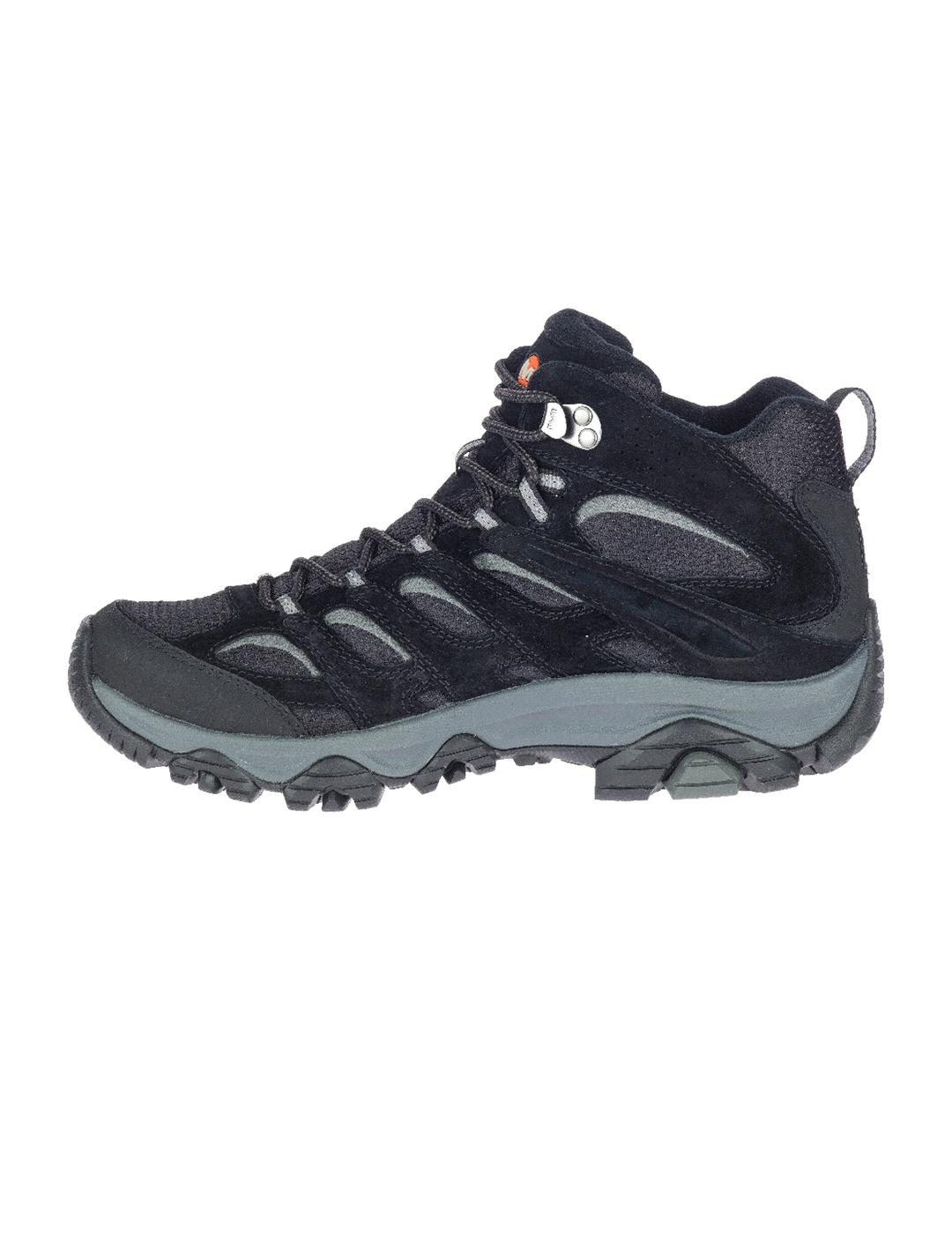Botas Merrell Moab 3 Mid GTX black grey de hombre