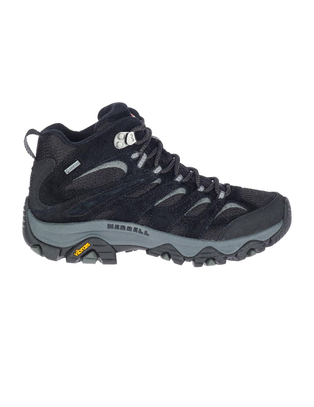Botas Moab 3 Mid GTX black grey para mujer
