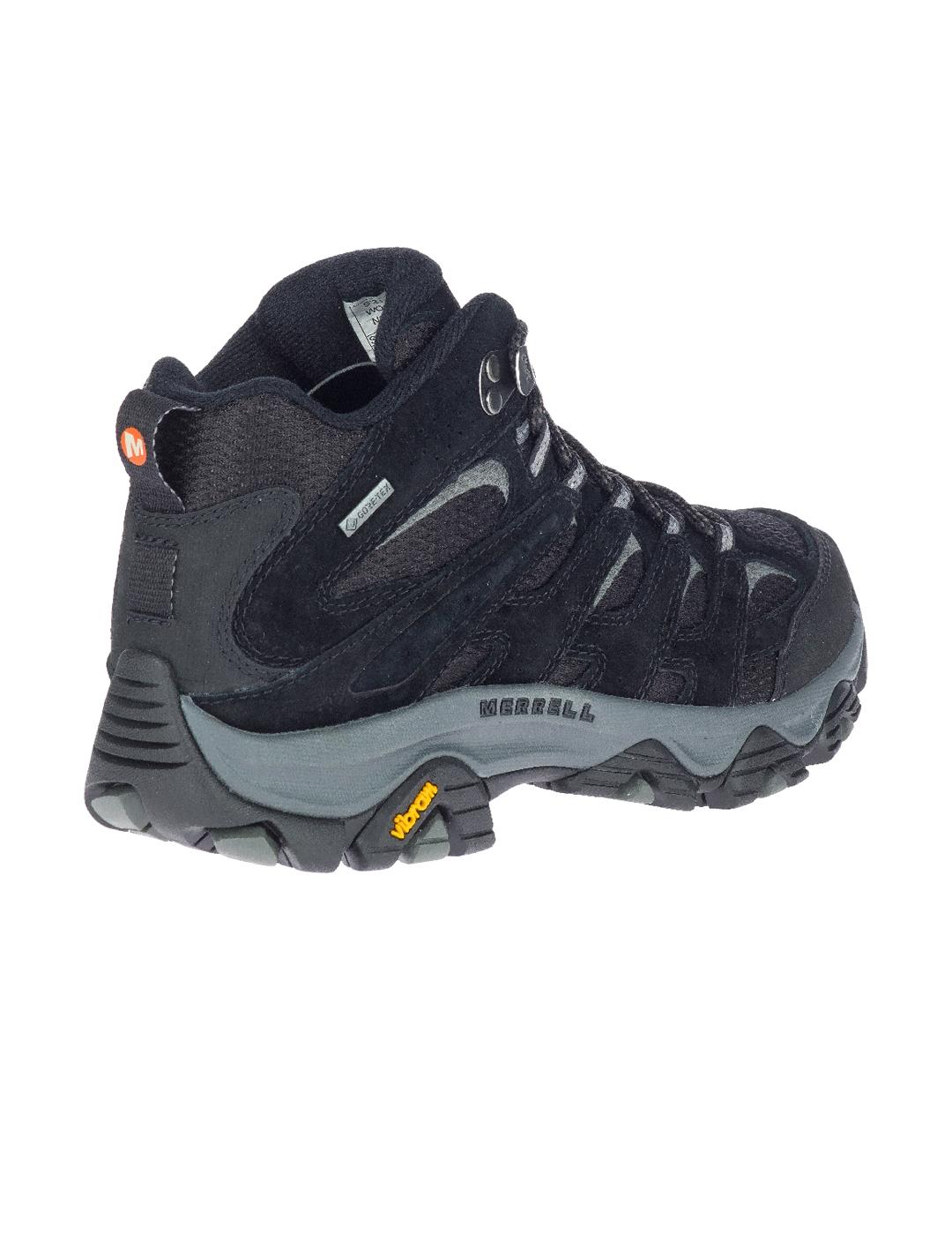 Botas Moab 3 Mid GTX black grey para mujer