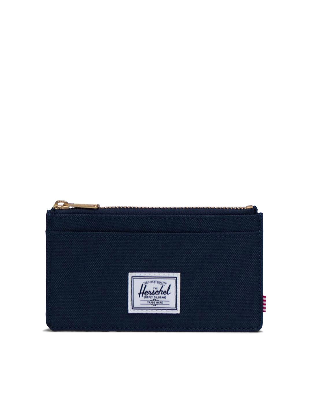 Tarjetero Herschel Oscar Large cardholder navy hombre y muje