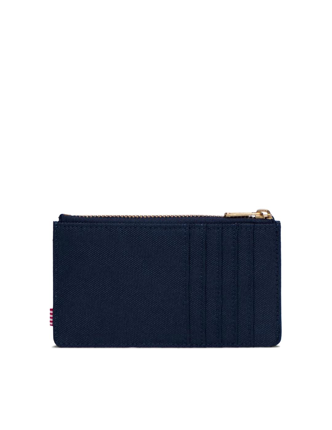 Tarjetero Herschel Oscar Large cardholder navy hombre y muje