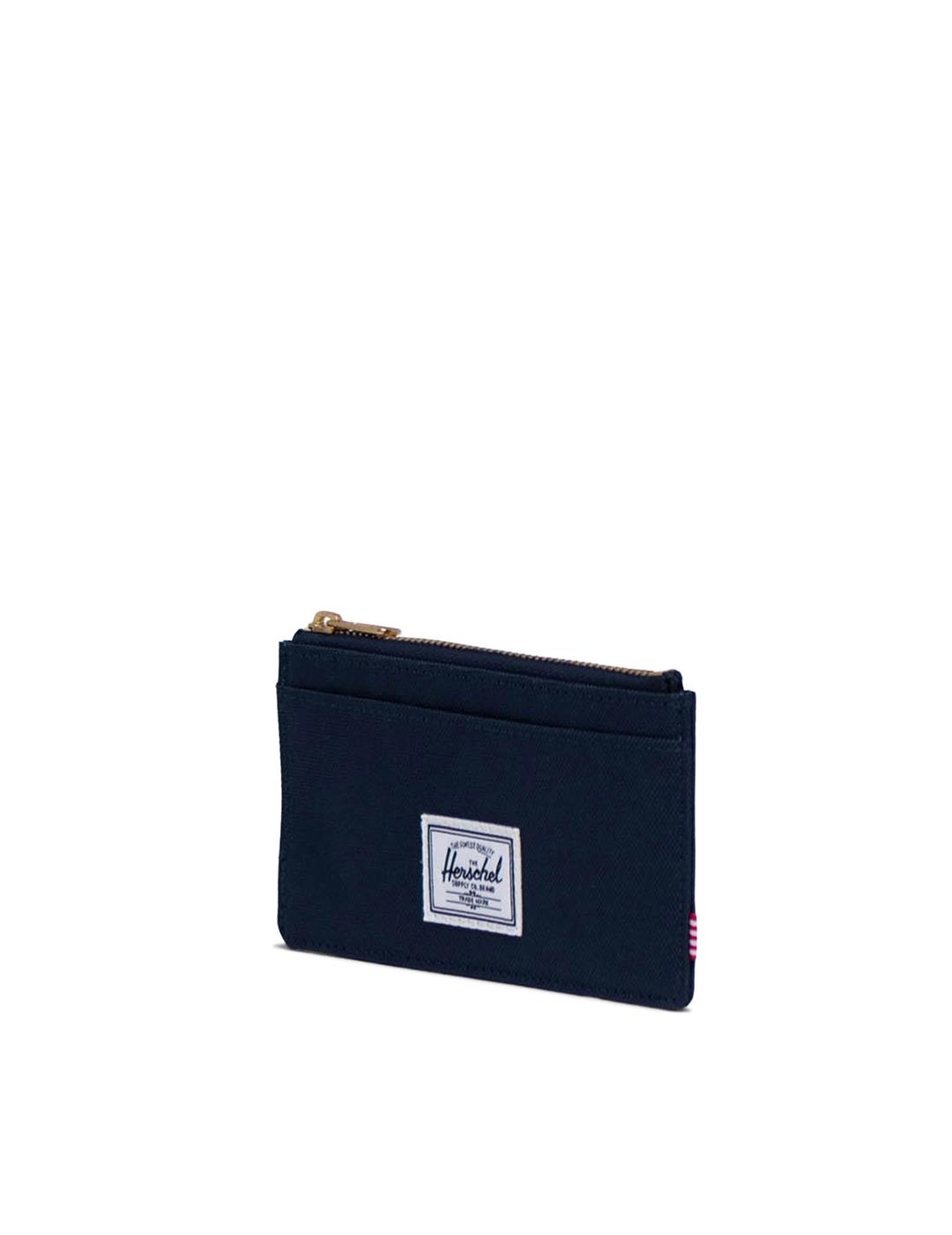 Tarjetero Herschel Oscar Large cardholder navy hombre y muje