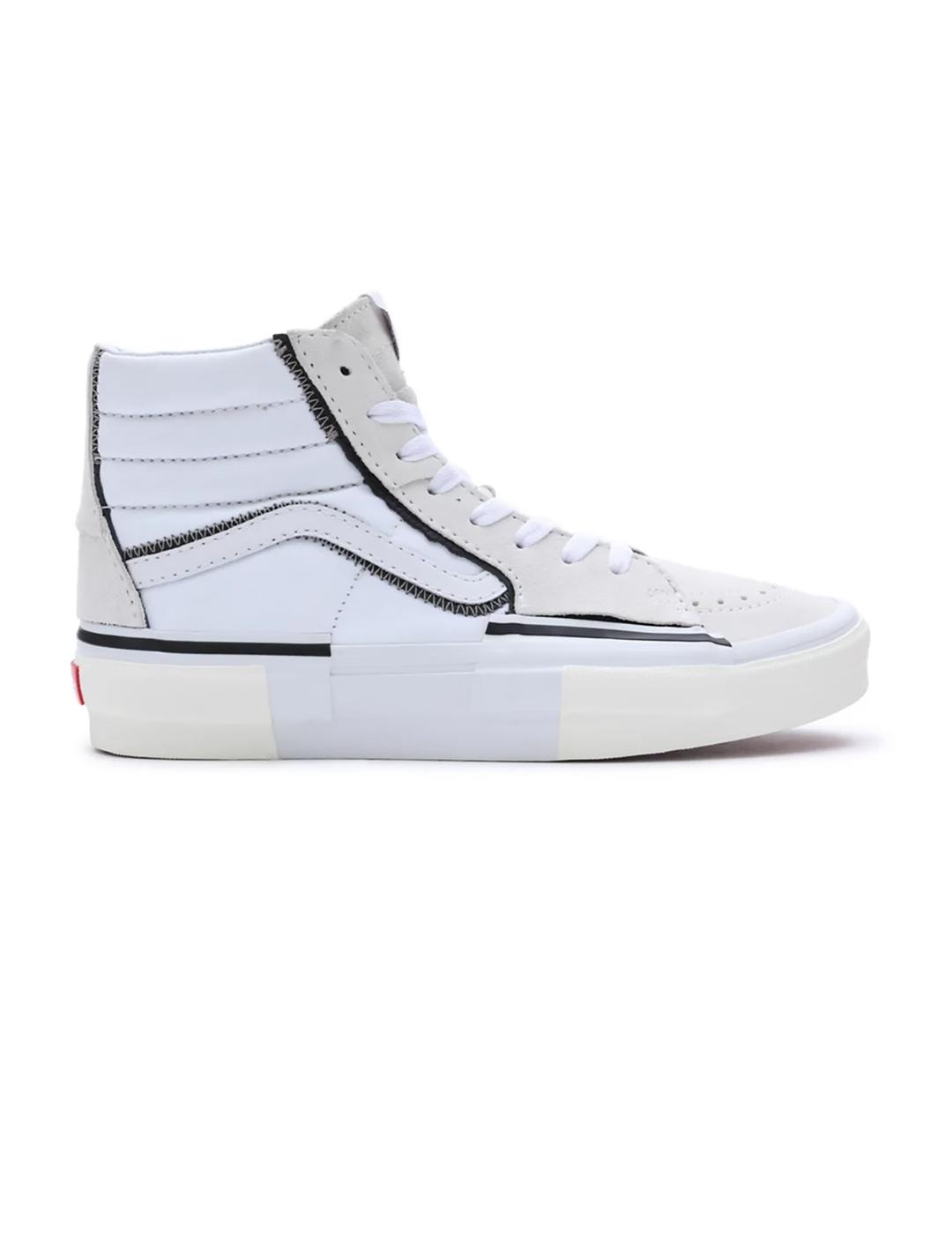 Zapatillas Vans SK8-HI Reconstruct true white hombre y mujer