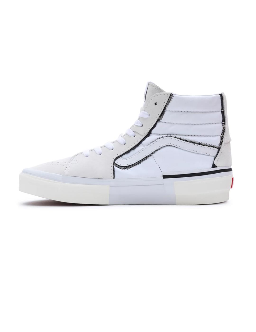 Zapatillas Vans SK8-HI Reconstruct true white hombre y mujer