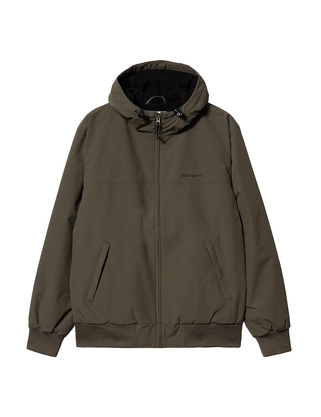 Chaqueta Carhartt Wip Hooded Sail cypress/black para hombre