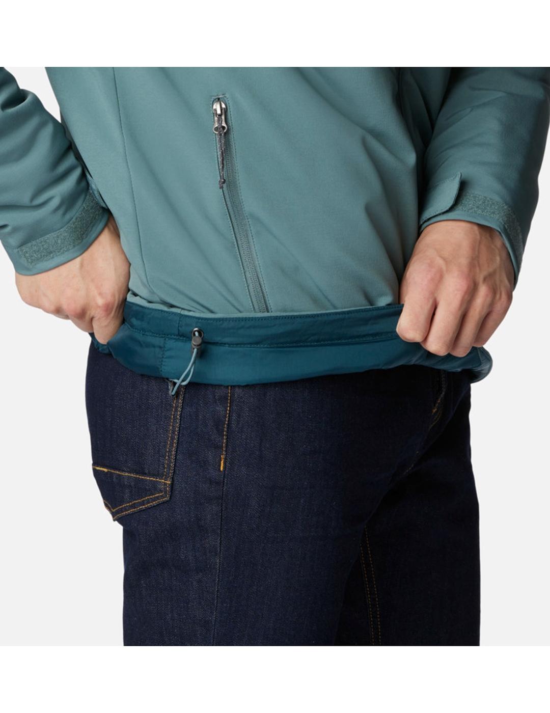 Chaqueta Columbia Gate Racer Softshell metal de hombre