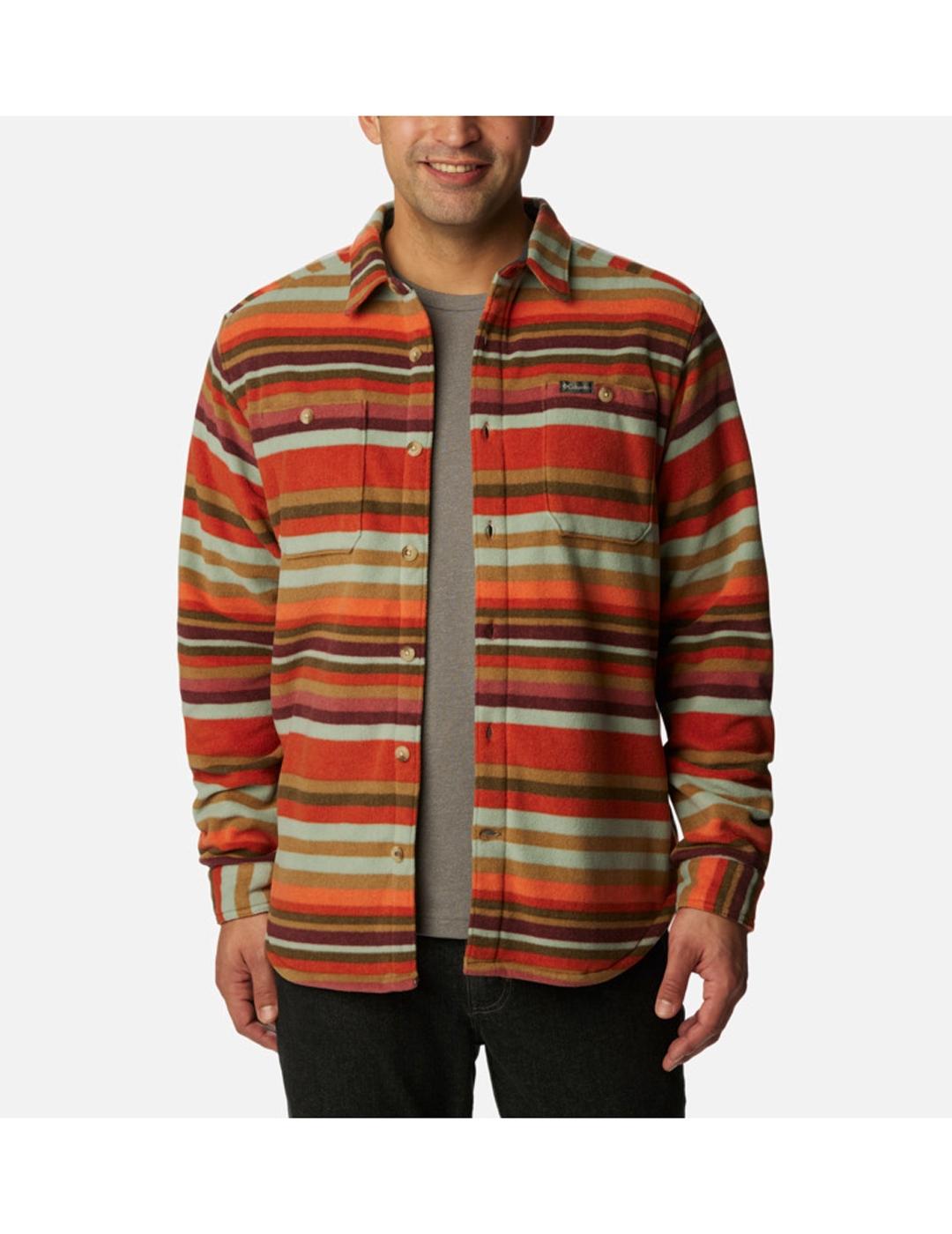 Camisa Polar Columbia Flare Gun Fleece Ove warp rd de hombre
