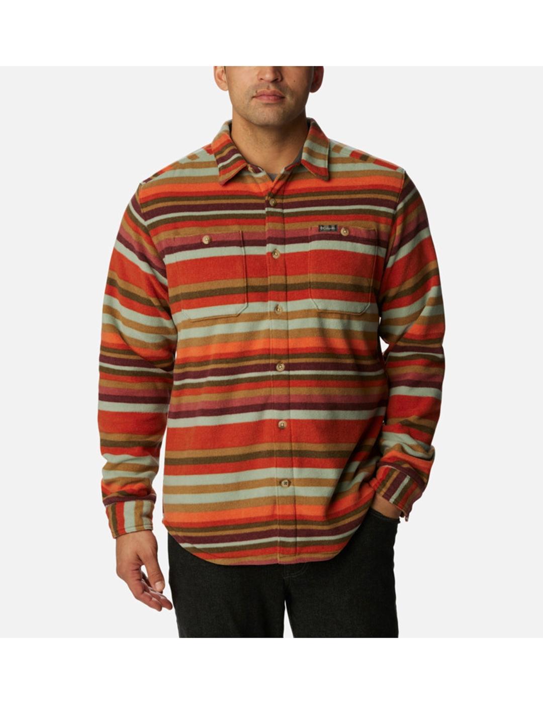 Camisa Polar Columbia Flare Gun Fleece Ove warp rd de hombre