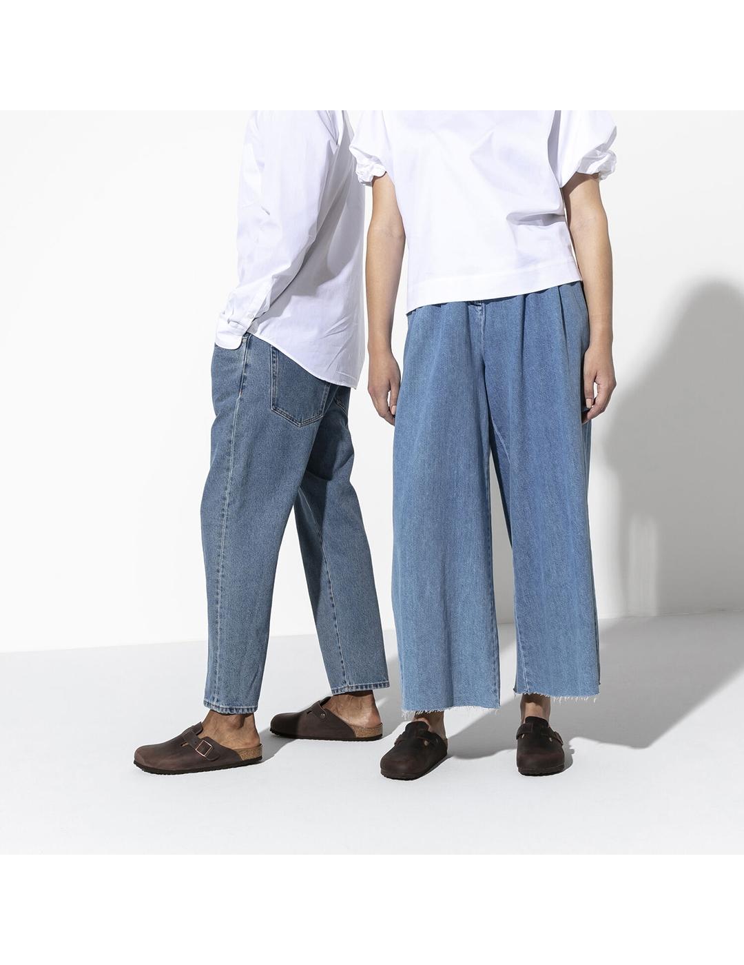 Zuecos Birkenstock  Boston LEOI habana de hombre y mujer