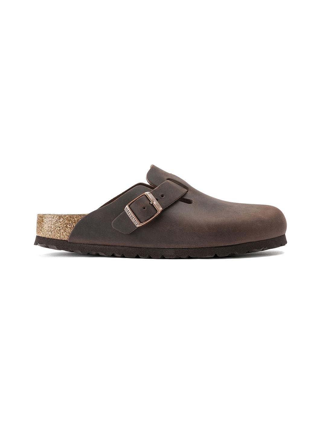 Zuecos Birkenstock  Boston LEOI habana de hombre y mujer