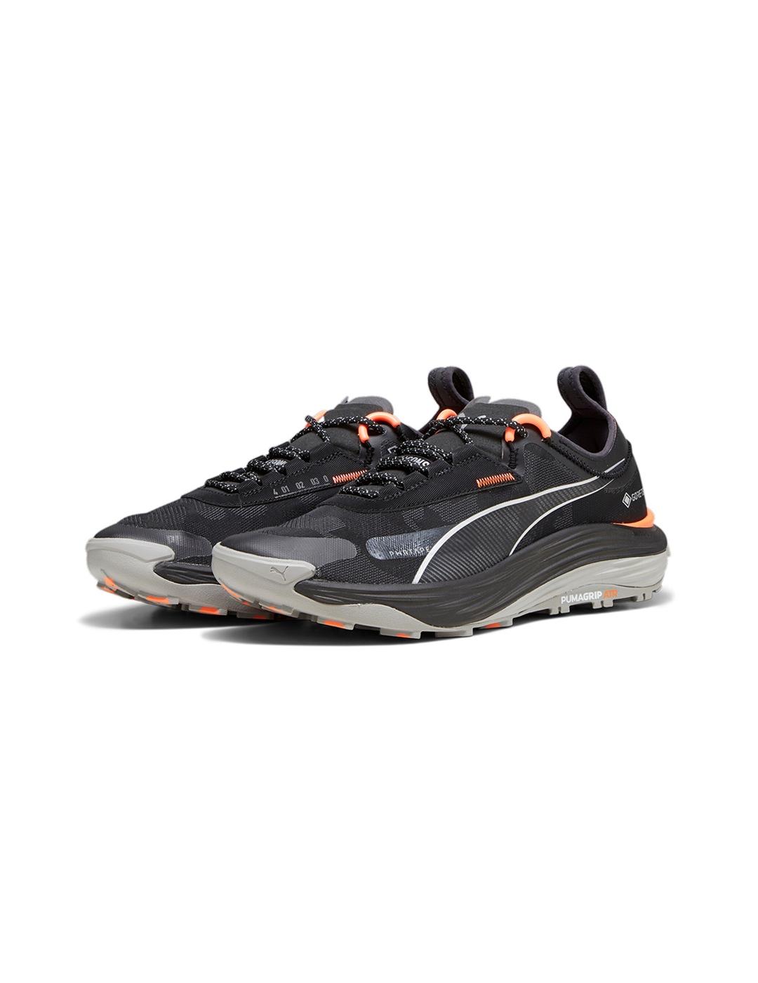 Zapatillas Puma Nitro 3 Goretex black neon