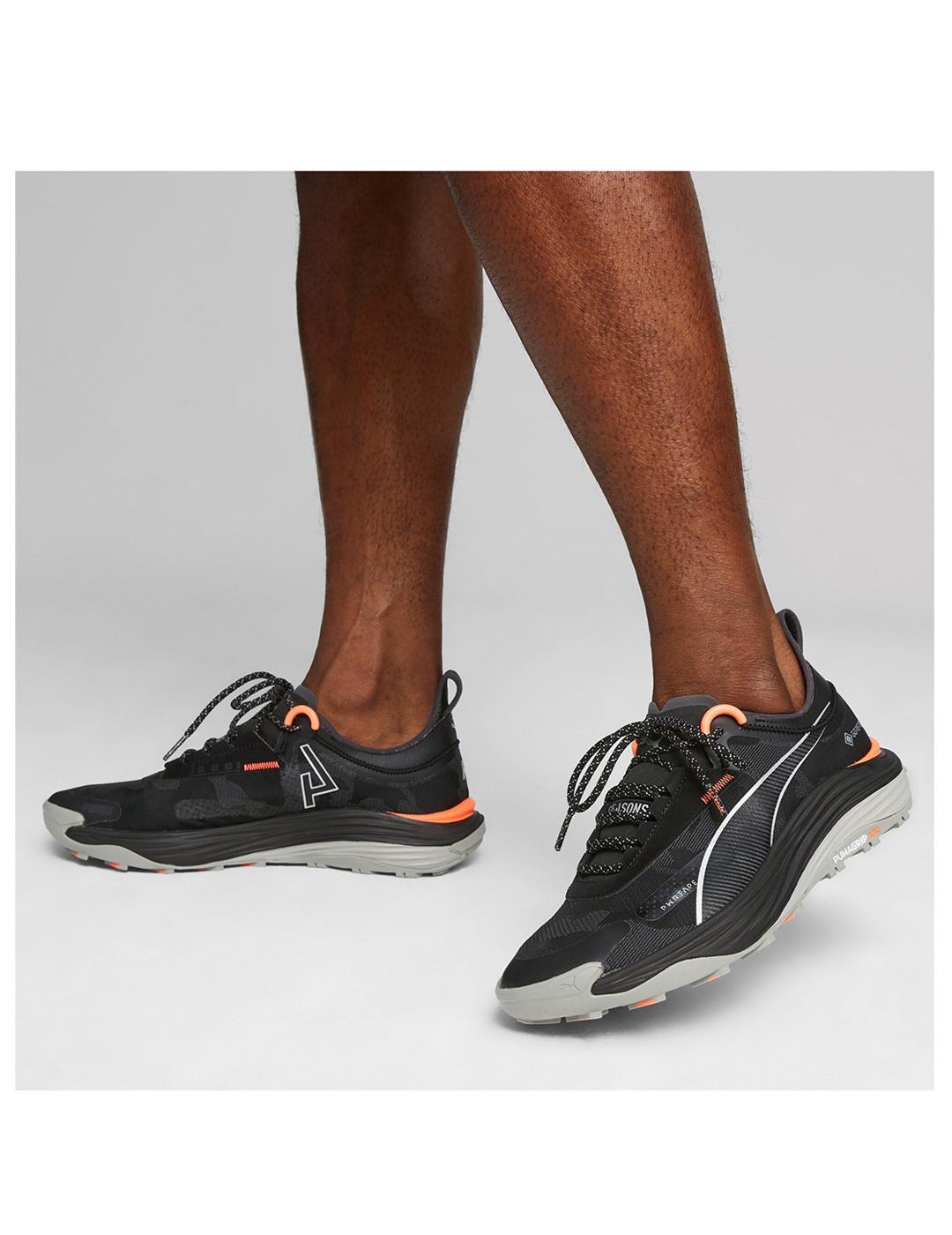 Zapatillas Puma Nitro 3 Goretex black neon