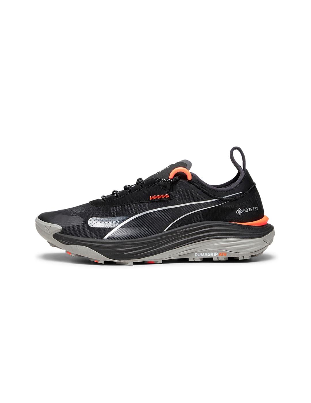 Zapatillas Puma Nitro 3 Goretex black neon