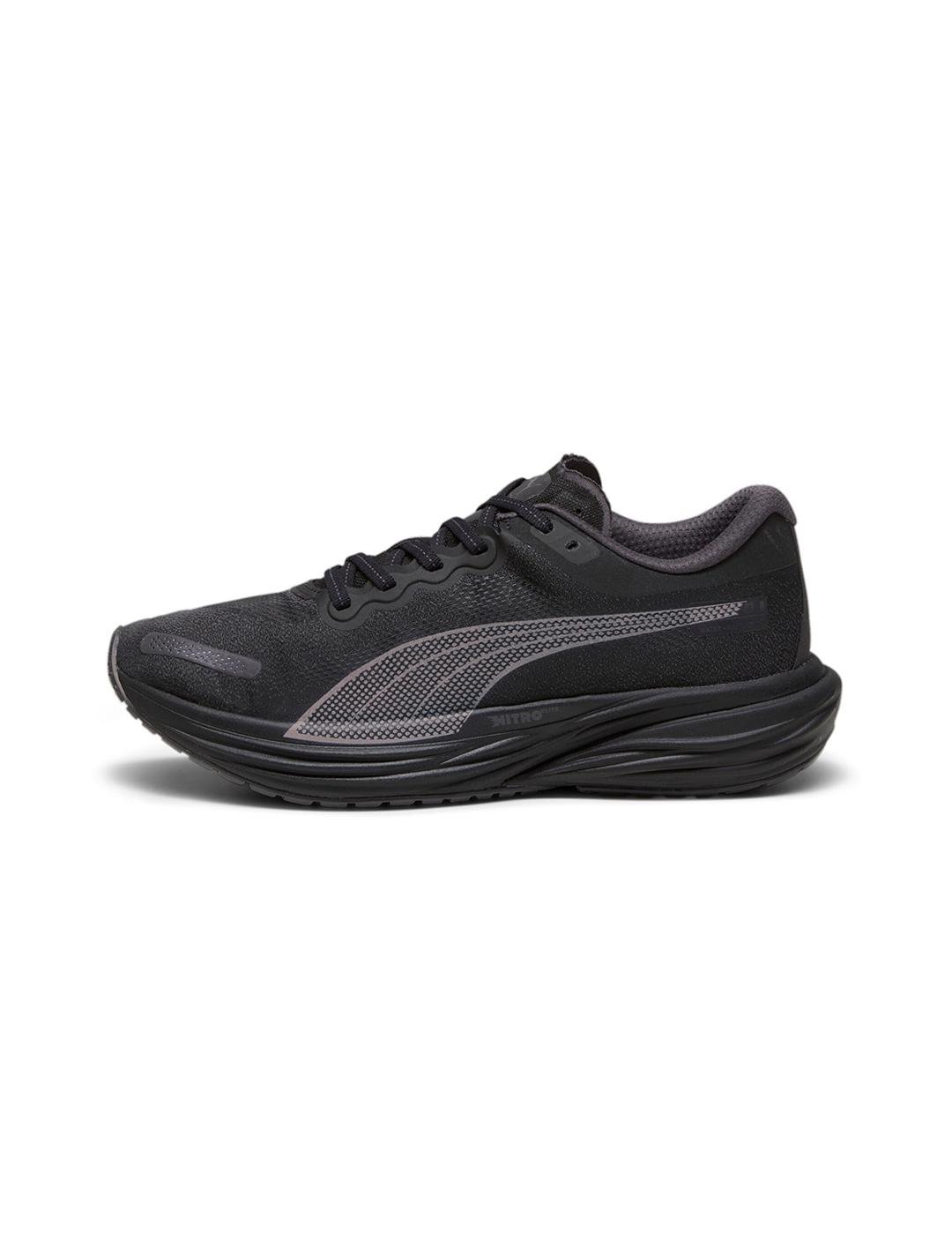 Zapatillas Puma Deviate Nitro 2 WTR black dark grey hombre