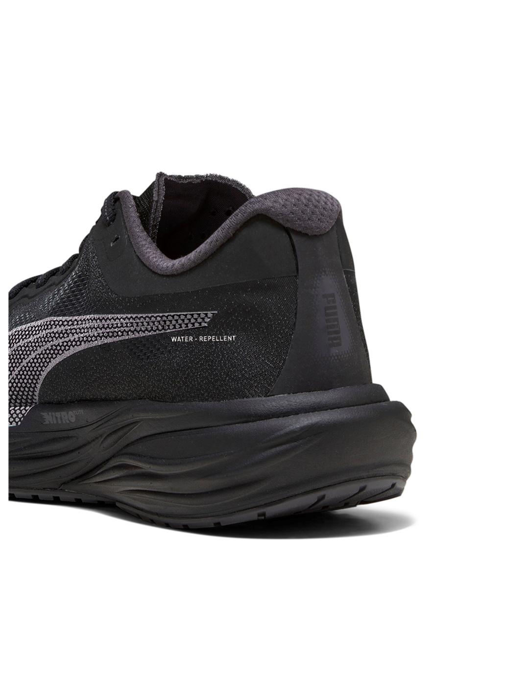 Zapatillas Puma Deviate Nitro 2 WTR black dark grey hombre