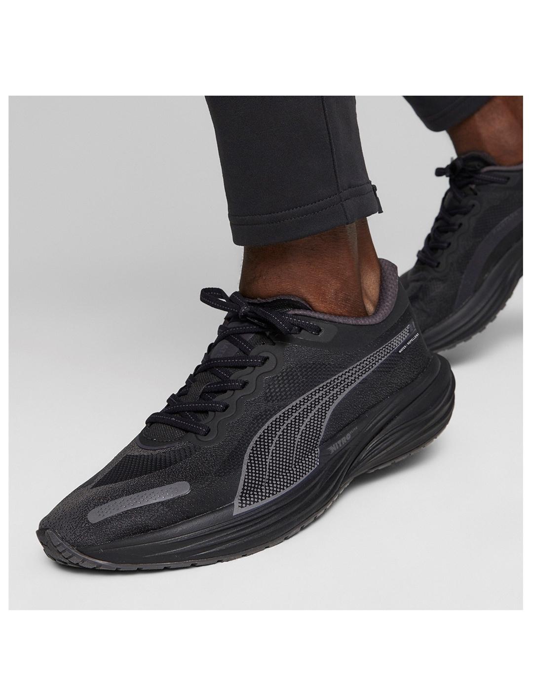 Zapatillas Puma Deviate Nitro 2 WTR black dark grey hombre