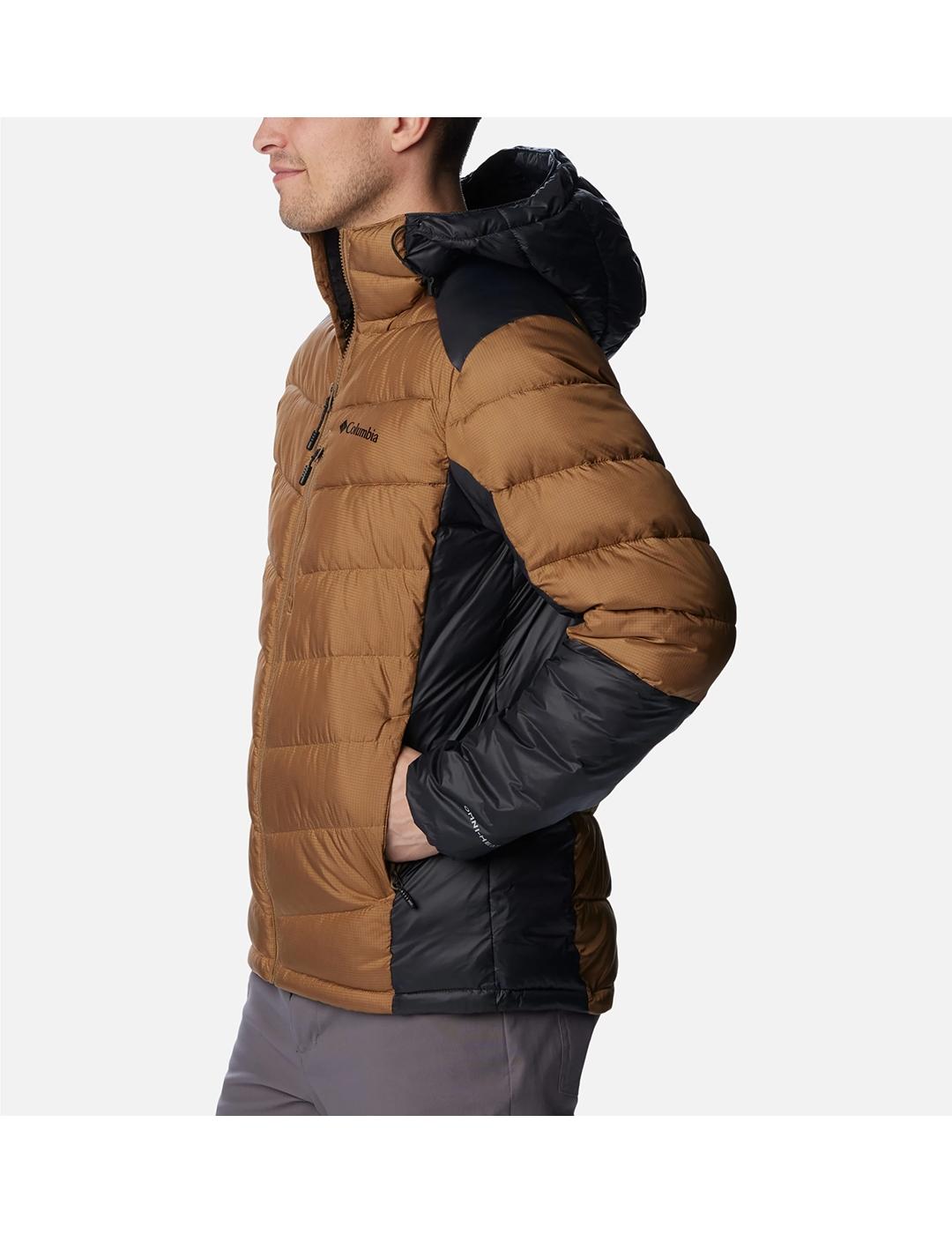 Chaqueta Columbia Labyrinth Loop camel negra de hombre