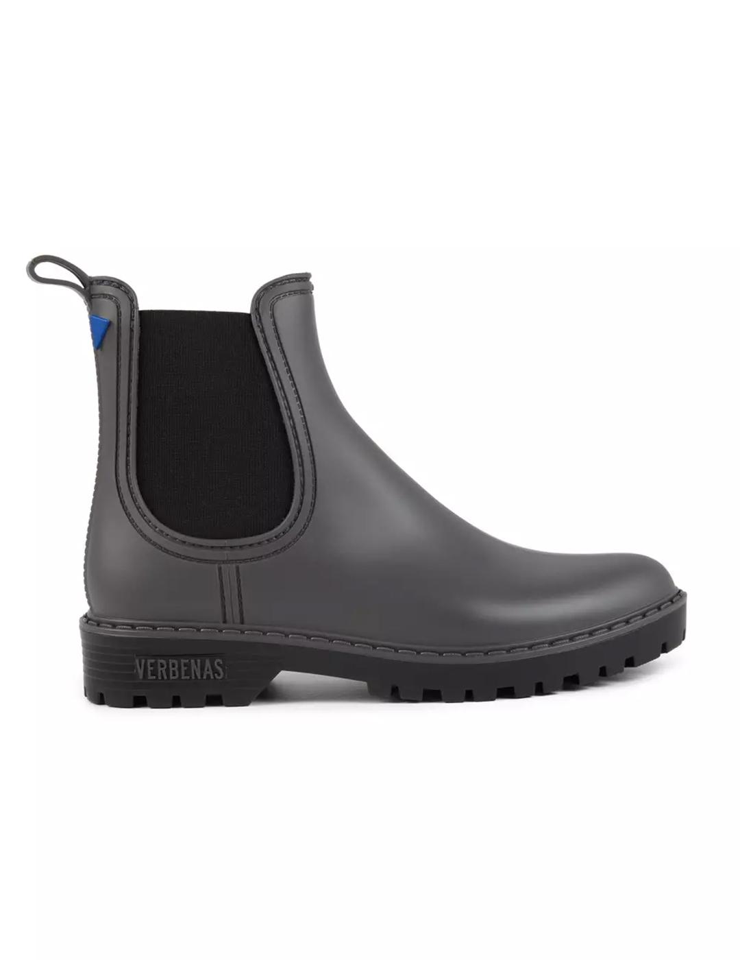 Botas Verbenas Gaudi Mate gris negro de mujer