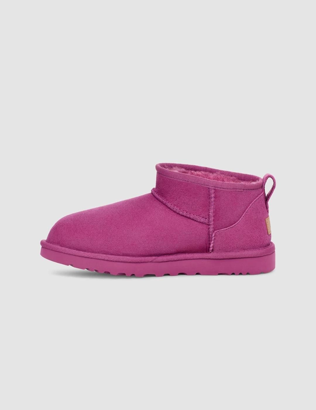 Botas UGG W Classic Ultra Mini MGS Mangosteen de mujer