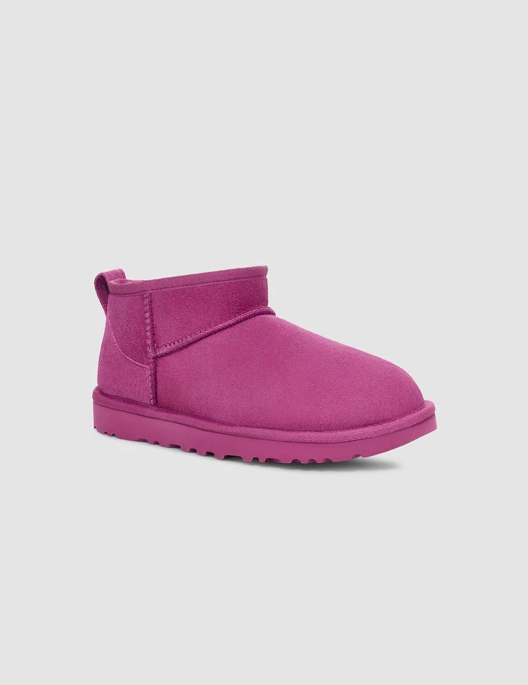 Botas UGG W Classic Ultra Mini MGS Mangosteen de mujer