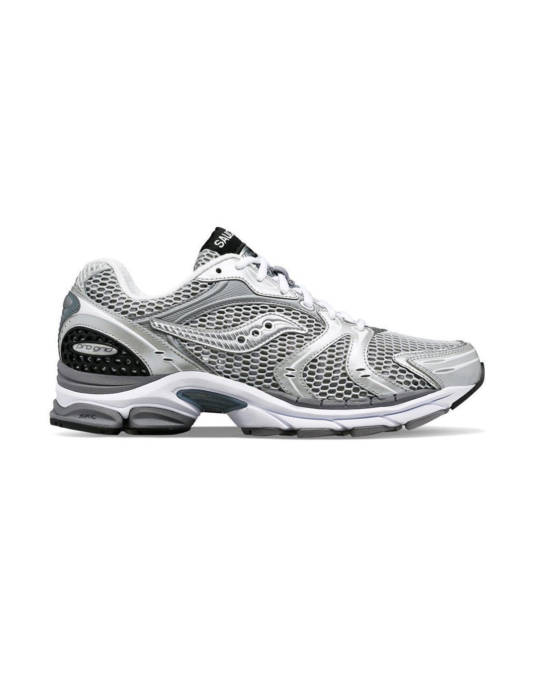Zapatillas Saucony Progrid Triumph 4 gris plata hombre mujer