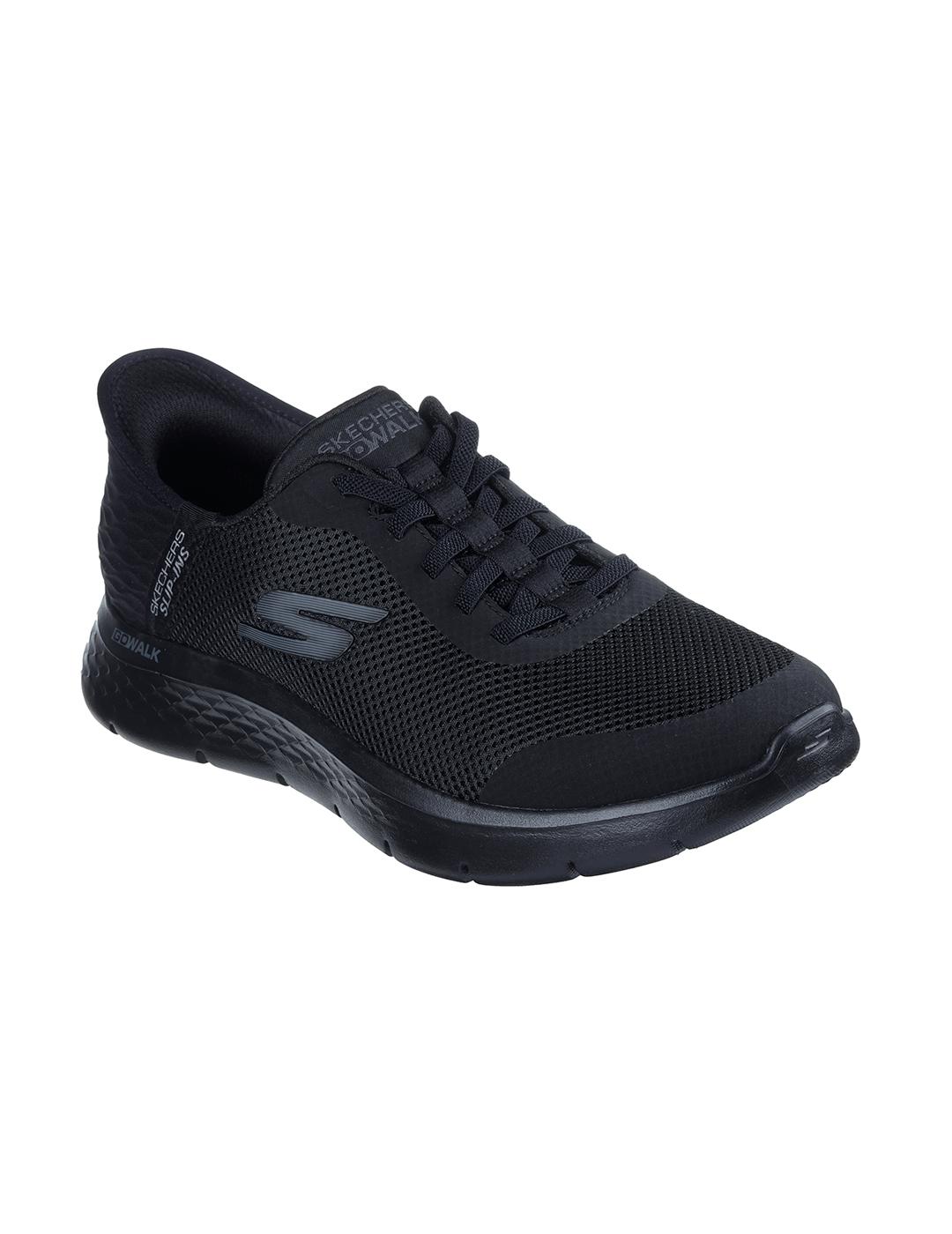 Zapatillas Skechers Go Walk Flex Hands Up negra de hombre