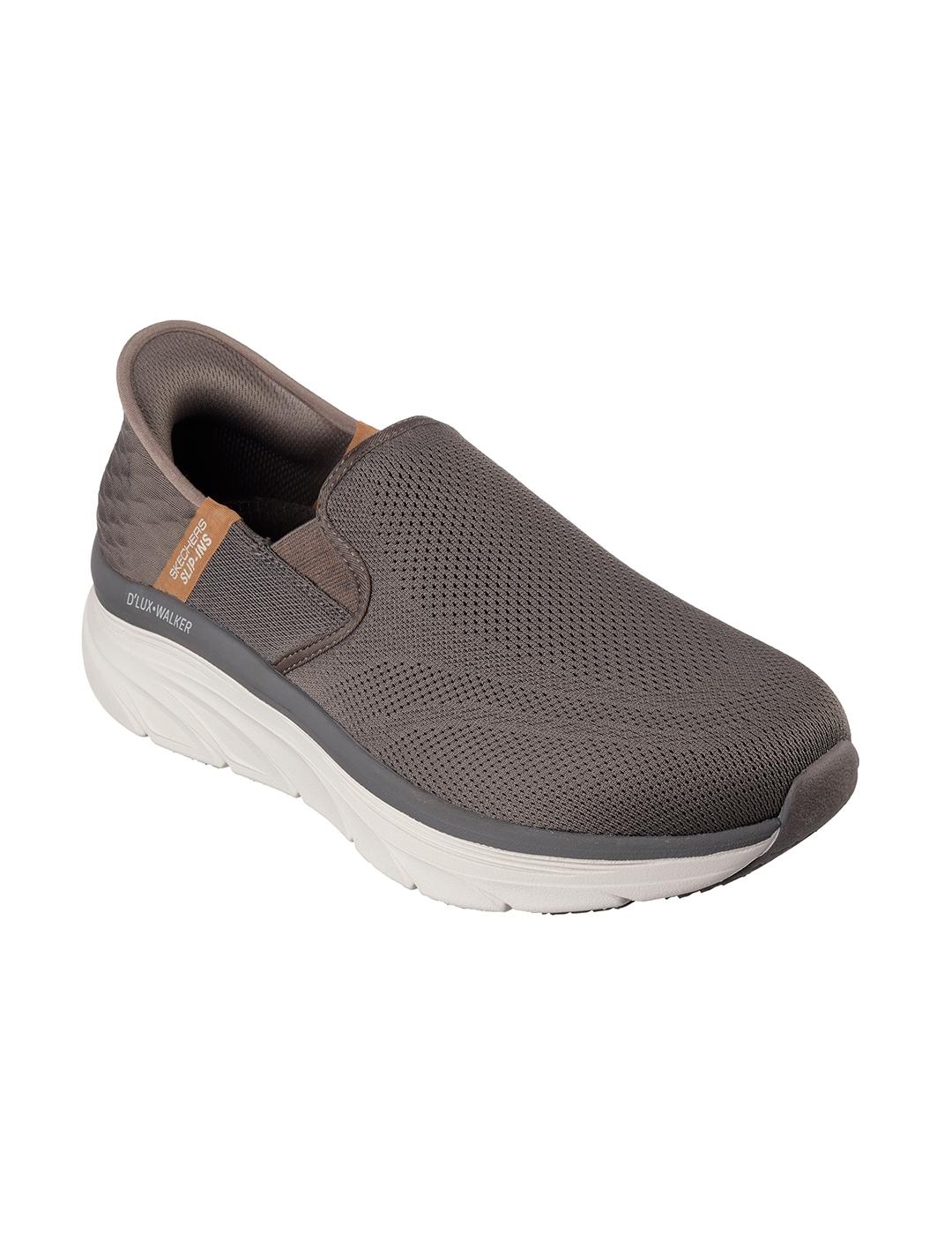 Zapatillas Skechers D´Lux Walker beige de hombre