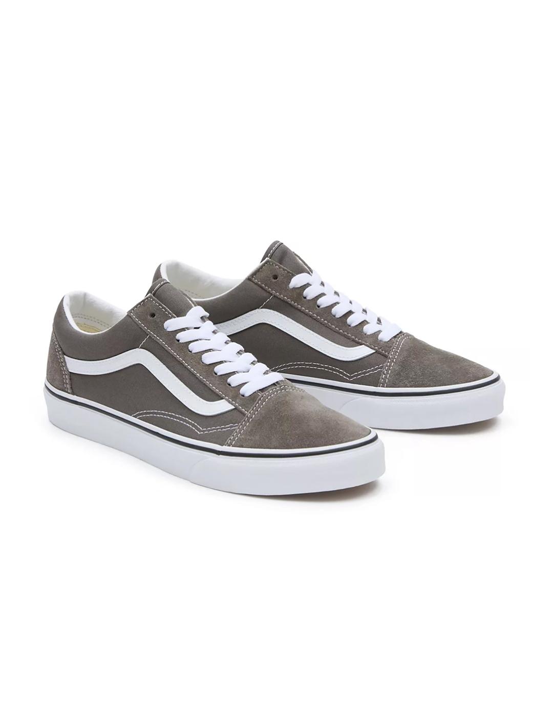 Zapatillas Vans Old Skool Theory grises de mujer