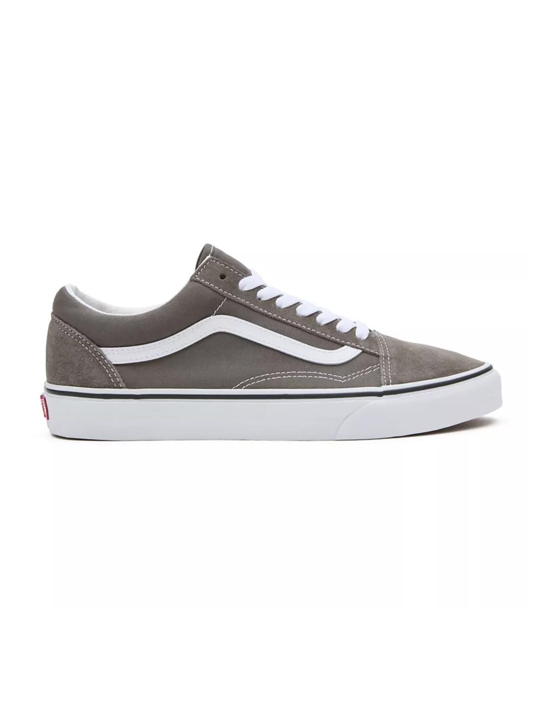 Zapatillas Vans Old Skool Theory grises de mujer