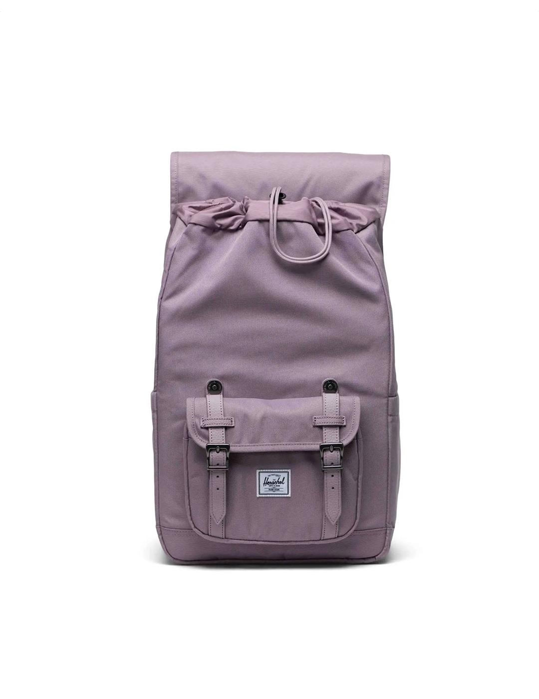 Mochila Herschel Little America mid backpack malva de mujer