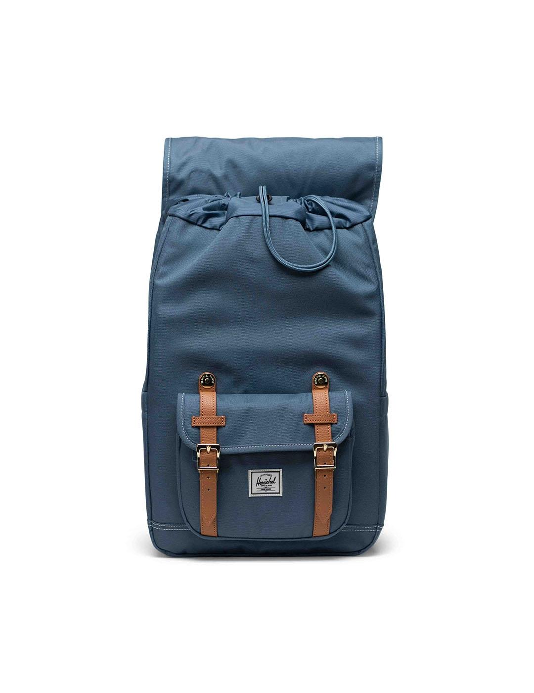 Mochila Heschel Little America Mid Backp azul hombre y mujer