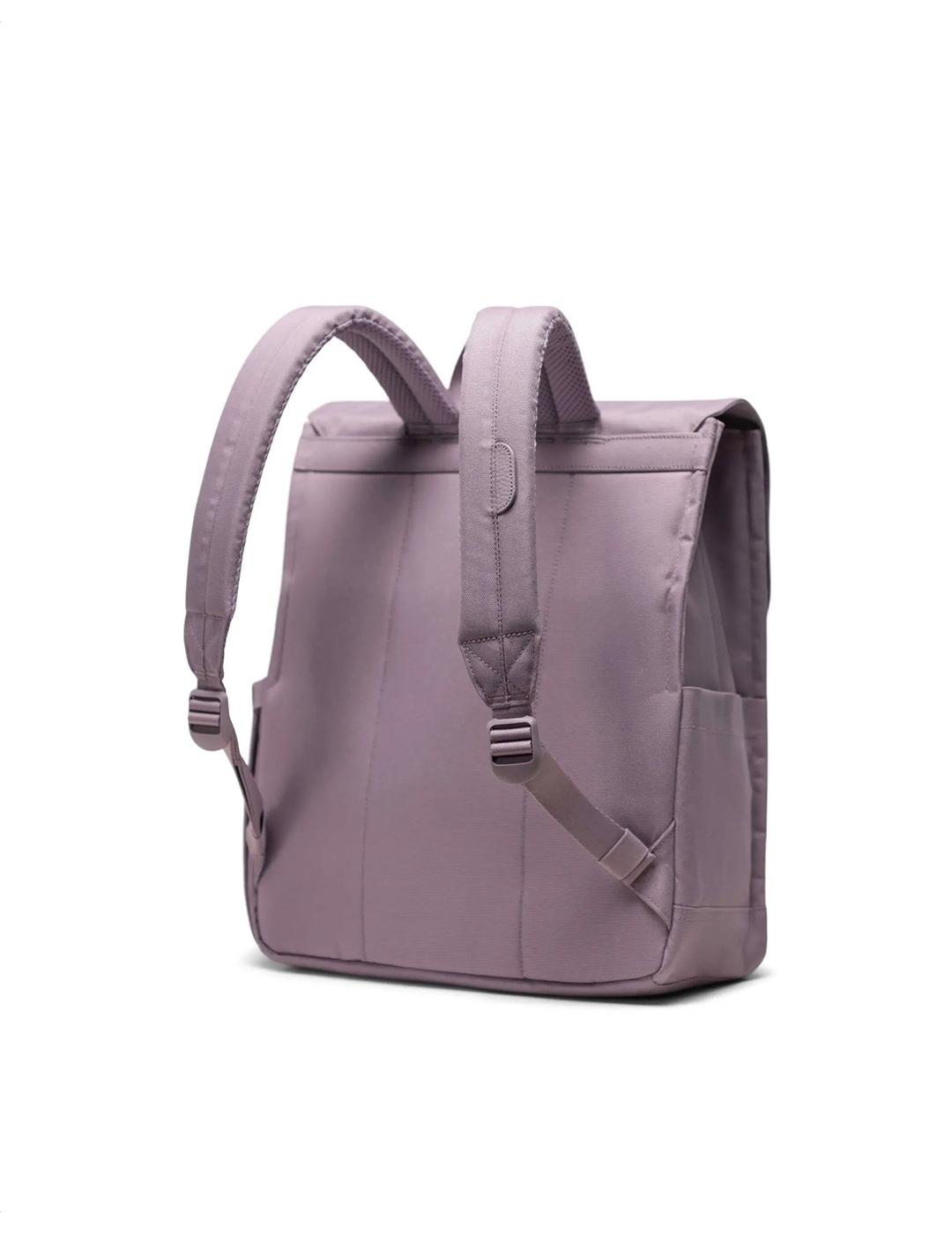 Mochila Herschel City Backpack malva para mujer