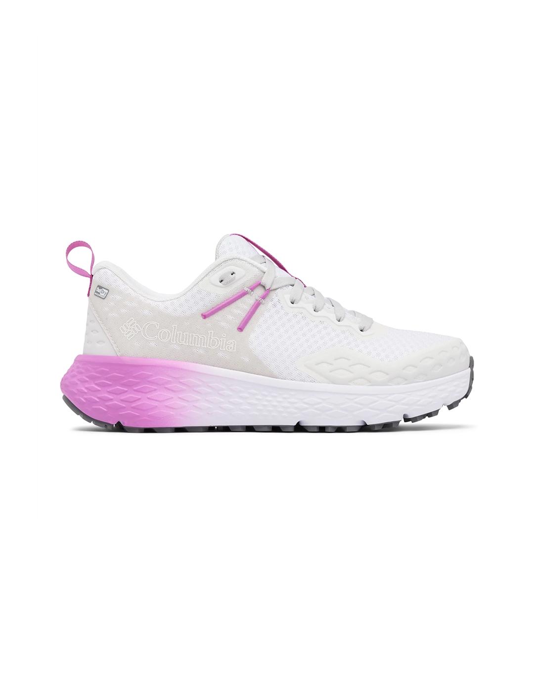 Zapatillas Columbia Konos TRS Outdry blanco rosa de mujer