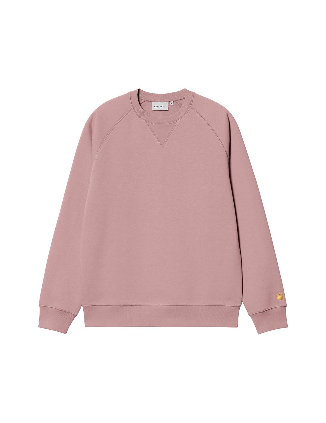 Sudadera Carhartt Wip Chase buckthorn / gold