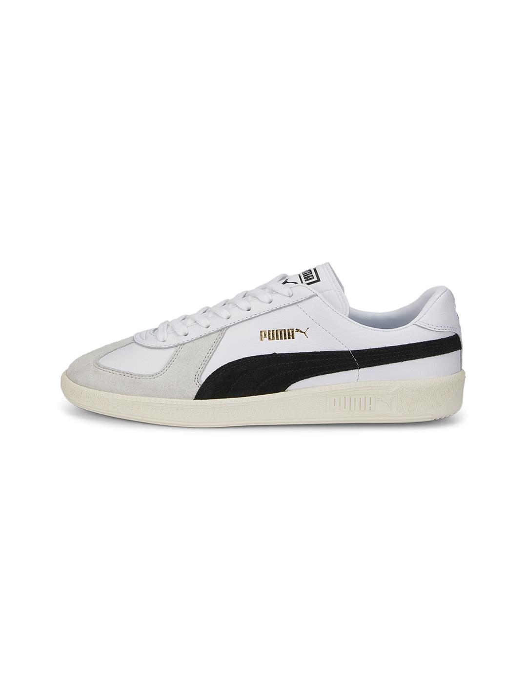 Zapatillas Puma Army Trainer blanca negra hombre y mujer