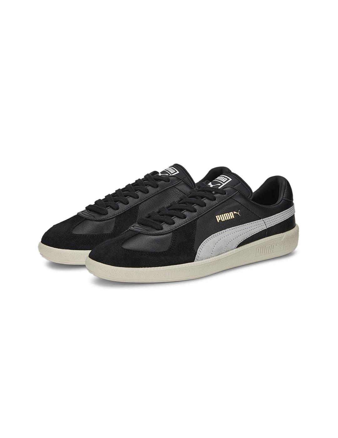 Zapatillas Puma Army Trainer blanca negra hombre y mujer