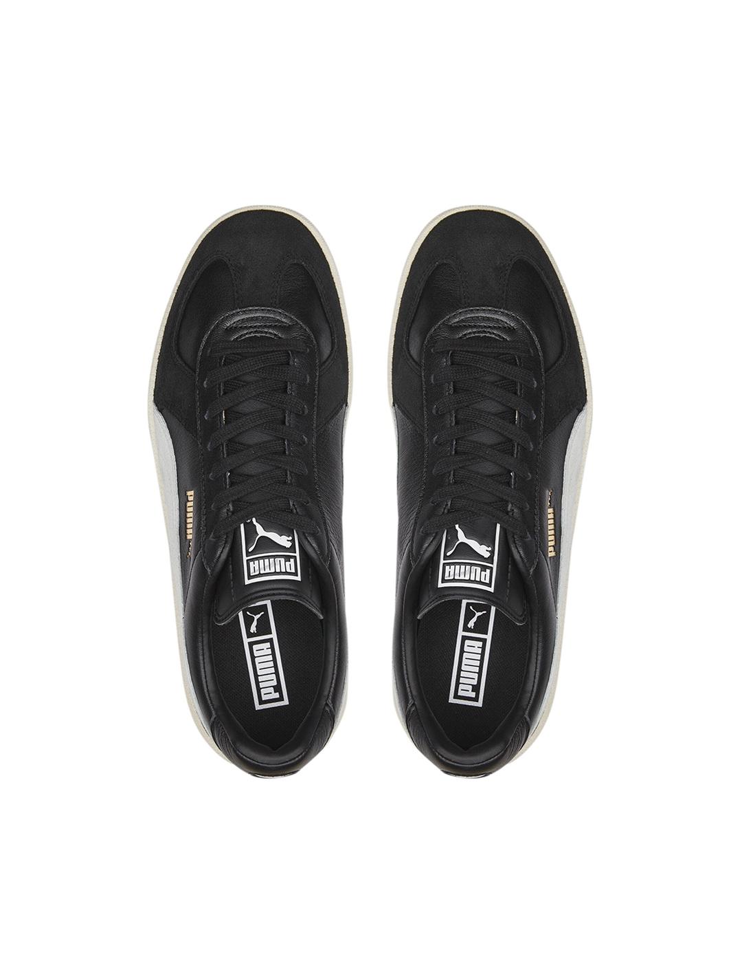 Zapatillas Puma Army Trainer negra blanca de hombre y mujer