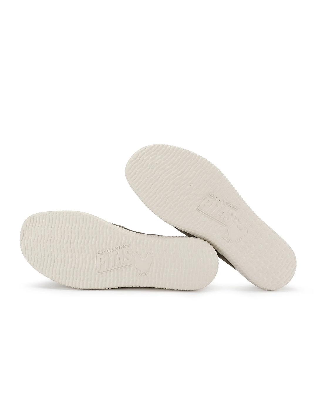 Zapatillas Walk In Pitas Wallabi Washed naranja de hombre