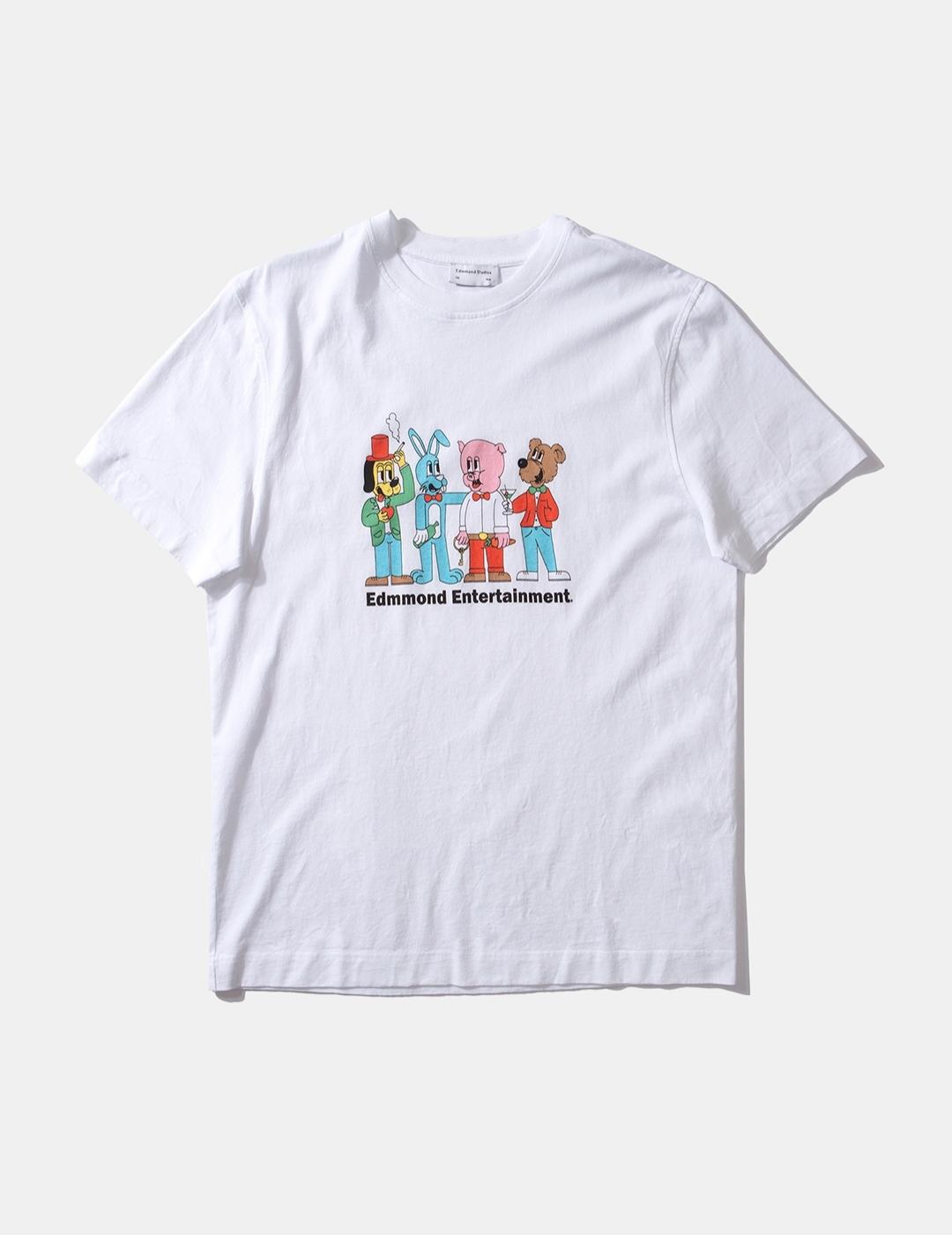 Camiseta Edmmond Buddies blanca de hombre