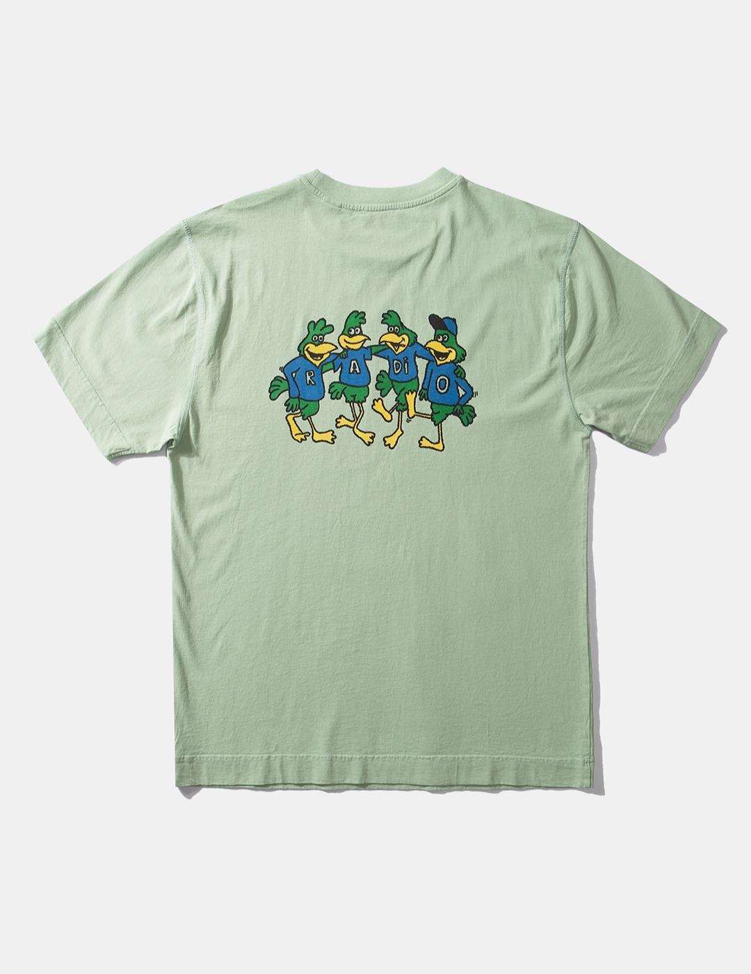 Camiseta Edmmond Parrots verde de hombre