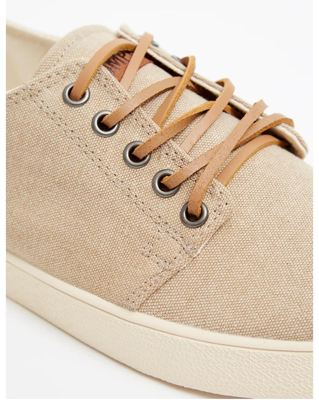 Zapatillas Pompeii Higby Canvas crudo de hombre