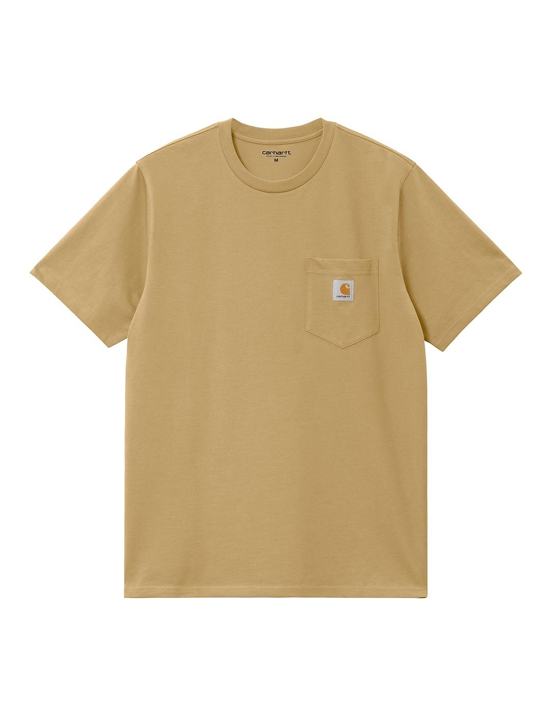 Camiseta Carhartt Wip S/S Pocket negra para hombre