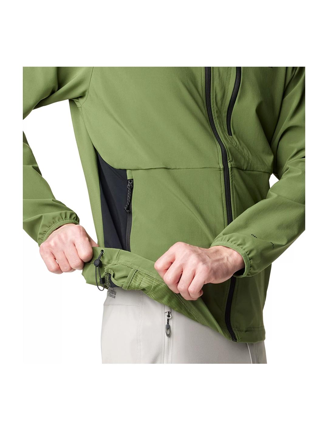 Chaqueta Columbia Titanium Triple Canyon verde de hombre